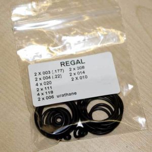 The Daystate O-Ring Kit is supplied for every specific PCP air rifle model they have ever made. Image shows the kit for the Huntsman Regal - but you can choose for many more models!