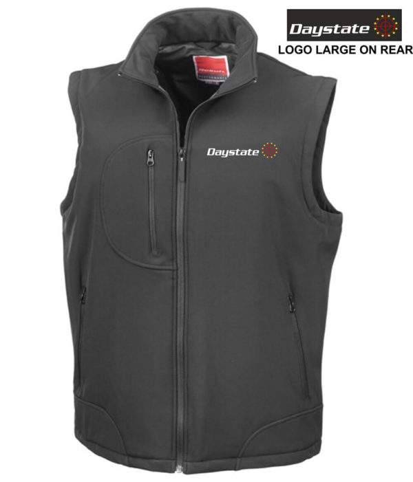 The Daystate Gilet Bodywarmer is a quality, high performance, waterproof and breathable sleeveless gilet in black
