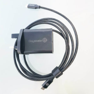 The Daystate Battery Charger allows on-gun charging for both the Alpha Wolf and Delta Wolf electronic PCP air rifles via the USB-C port. It is supplied with a 1.5m cable with USB-C to USB-C connections