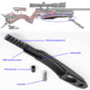 Details of the Daystate Red Wolf Forend Extension Rail