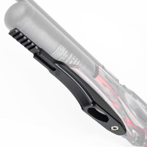 The Daystate Red Wolf Forend Extension Rail offers both Picatinny and ARCA Swiss Mount accessory fitting options