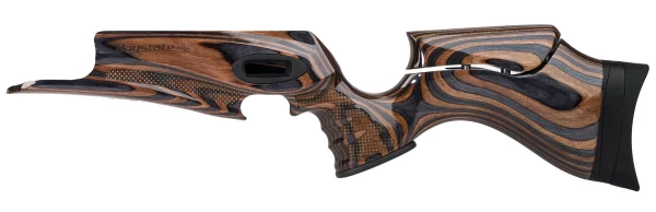 The Heritage Laminate Daystate Red Wolf Sporter Stock fits all models and has a height-adjustable cheek / butt pad, stippling panels with a forend lip and grip cap