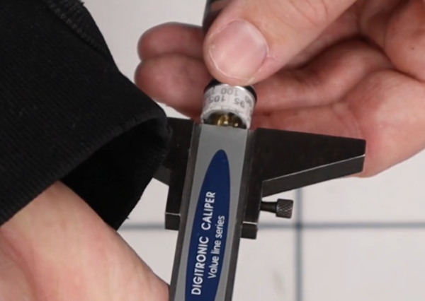 Screw Distance Indicator 8.13 measure the distance between the adjustment screw and the top of ...