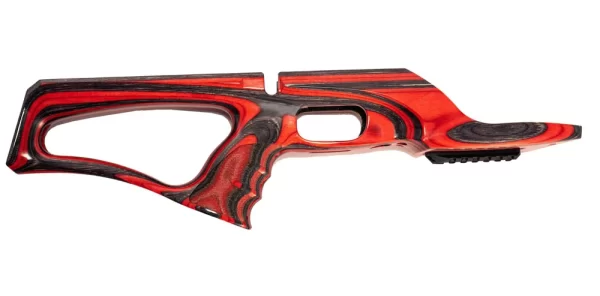 The Alpha Wolf Thumbhole stock in Red Laminate will also fit the Daystate Delta Wolf