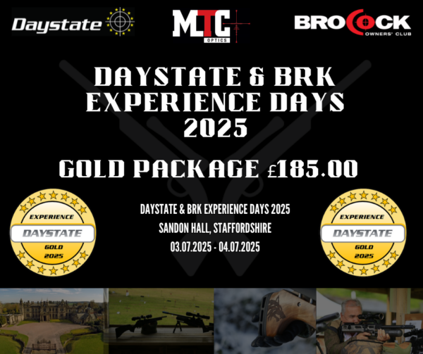 DAYSTATE / BRK EXPERIENCE DAY GOLD PACKAGE