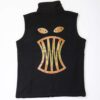 The Daystate Red Wolf Gilet features an avant-garde wolf face on the back