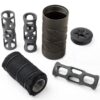 The 0dB Pro Stealth Silencer is supplied in kit format, with spare caliber-specific baffles