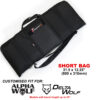 The Short Daystate Rifle Gunbag is for Alpha / Delta Wolf PCPs with barrels up to 28"