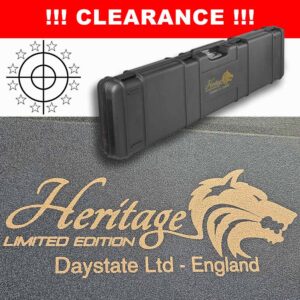 The Daystate Heritage Rifle Flight Case is a limited edition hard shell gun case with eggshell foam interior