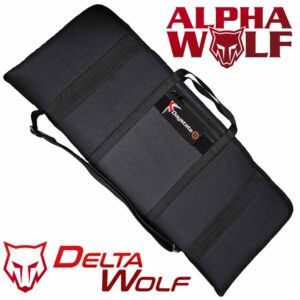 The Daystate Short Rifle Gunbag is designed to take a scoped Alpha or Delta Wolf PCP, but it will also accommodate any other carbine or bullpup rifle