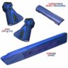 The Blue Laminate version of the Red Wolf GP Grip Set by FORM, to fit the Daystate Grand Prix PCP