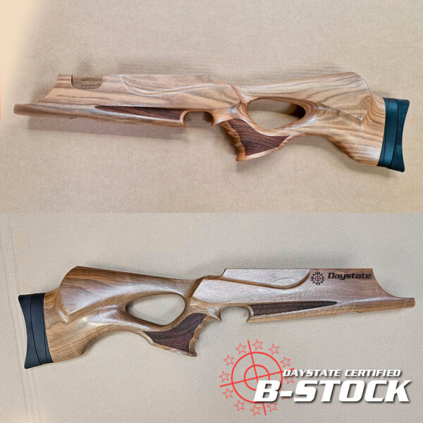 Daystate Certified B-STOCK Wolverine-R B-Type Sporter ambi stock in Walnut, with stippling