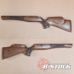 B-STOCK Regal Revere Stock Walnut #58 with R chequering to fit R-Series Huntman PCP