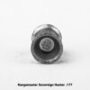 Rear view of a Rangemaster Sovereign Hunter airgun pellet in .177"/ 4.5mm caliber