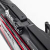 The Flip-out Single Shot Loader with left-hand loading operation sits lower in the Daystate Red Wolf PCP air rifle's breech