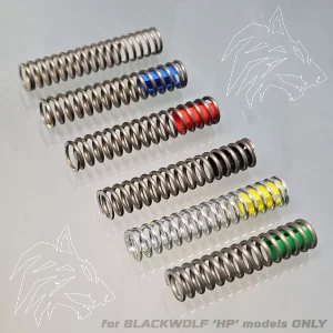 Set of 6 power adjustment springs for the Daystate Blackwolf PCP air rifle