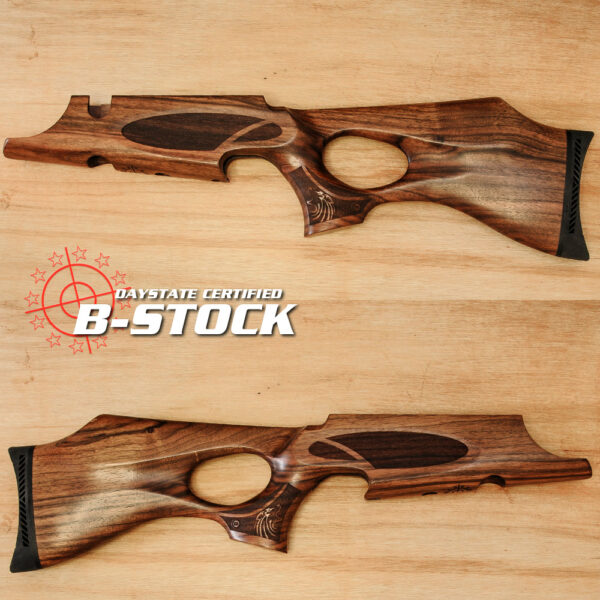B-STOCK Wolverine 1 and 2 3rd type stock, ambidextrous walnut #168