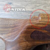 B-STOCK Wolverine 1 and 2 thumbhole stock, ambidextrous walnut #120