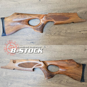 B-STOCK Wolverine 1 and 2 thumbhole stock, ambidextrous walnut #123