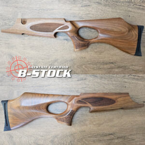 B-STOCK Wolverine 1 and 2 thumbhole stock, ambidextrous walnut #140