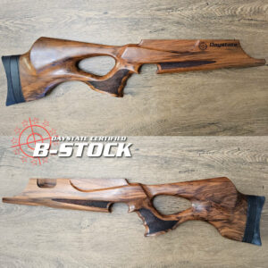 B-STOCK Wolverine-R Walnut Stock, ambidextrous #146, genuine factory gunstock from Daystate for Huma model