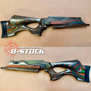 B-STOCK Wolverine-R Forest Green Laminated Stock, ambidextrous #70, genuine factory gunstock from Daystate for Huma model