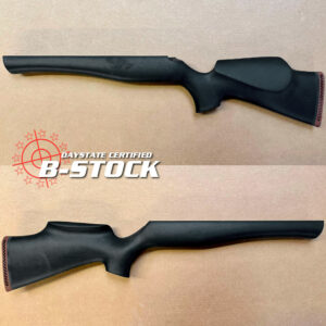 B-STOCK Huntsman Black Prototype Stock #74 with smooth finish, genuine factory gunstock from Daystate