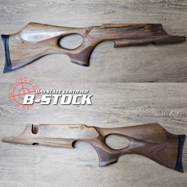 B-STOCK AirWolf stock, ambidextrous walnut #82, genuine factory gunstock from Daystate