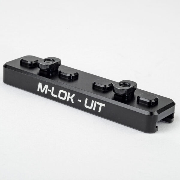 The M-LOK to UIT Anschutz Accessory Adapter Rail is made for Daystate by PRS
