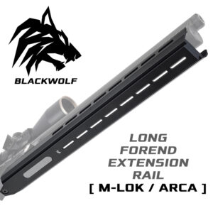 Daystate Blackwolf Long Forend Extension Rail for M-LOK and ARCA fittings