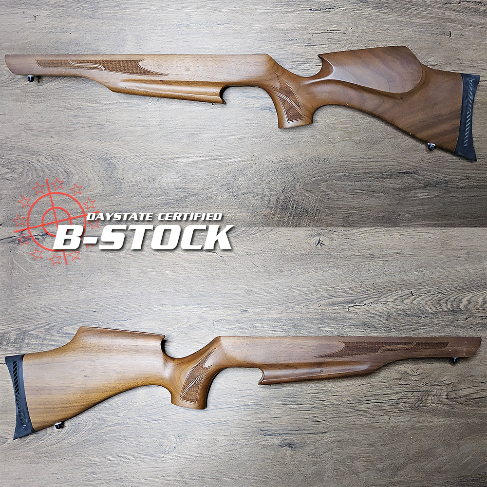 B-STOCK Daystate Harrier X Stock #087, genuine factory gunstock for PCP air rifle. Will also fit Merlyn