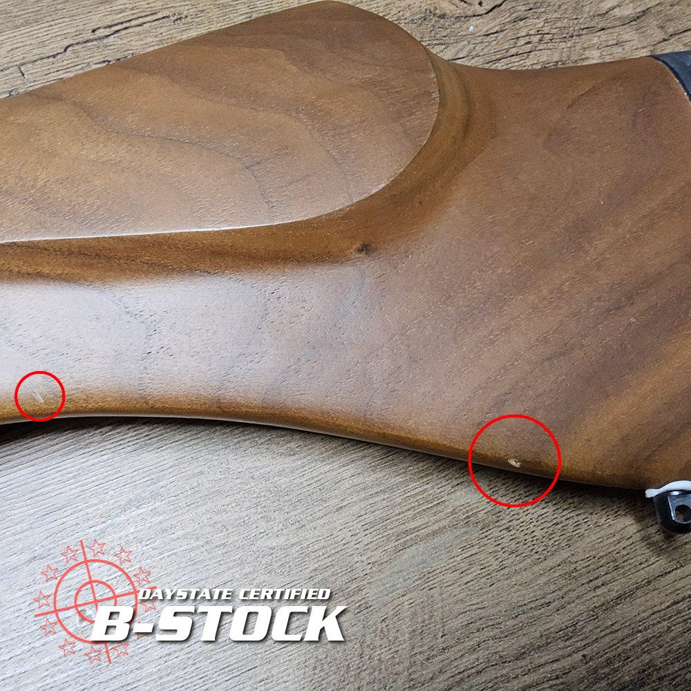 B-STOCK Daystate Harrier X Stock #087, genuine factory gunstock for PCP air rifle. Will also fit Merlyn