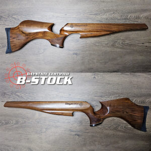 B-STOCK Daystate MK4 Sporter Stock Left-Hand Walnut #099, genuine factory gunstock for Daystate's electronic PCP air rifle