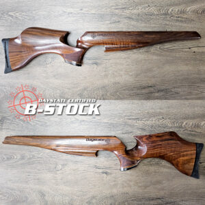 B-STOCK Daystate MK4 Sporter Stock Left-Hand Walnut #115, genuine factory gunstock for Daystate's electronic PCP air rifle