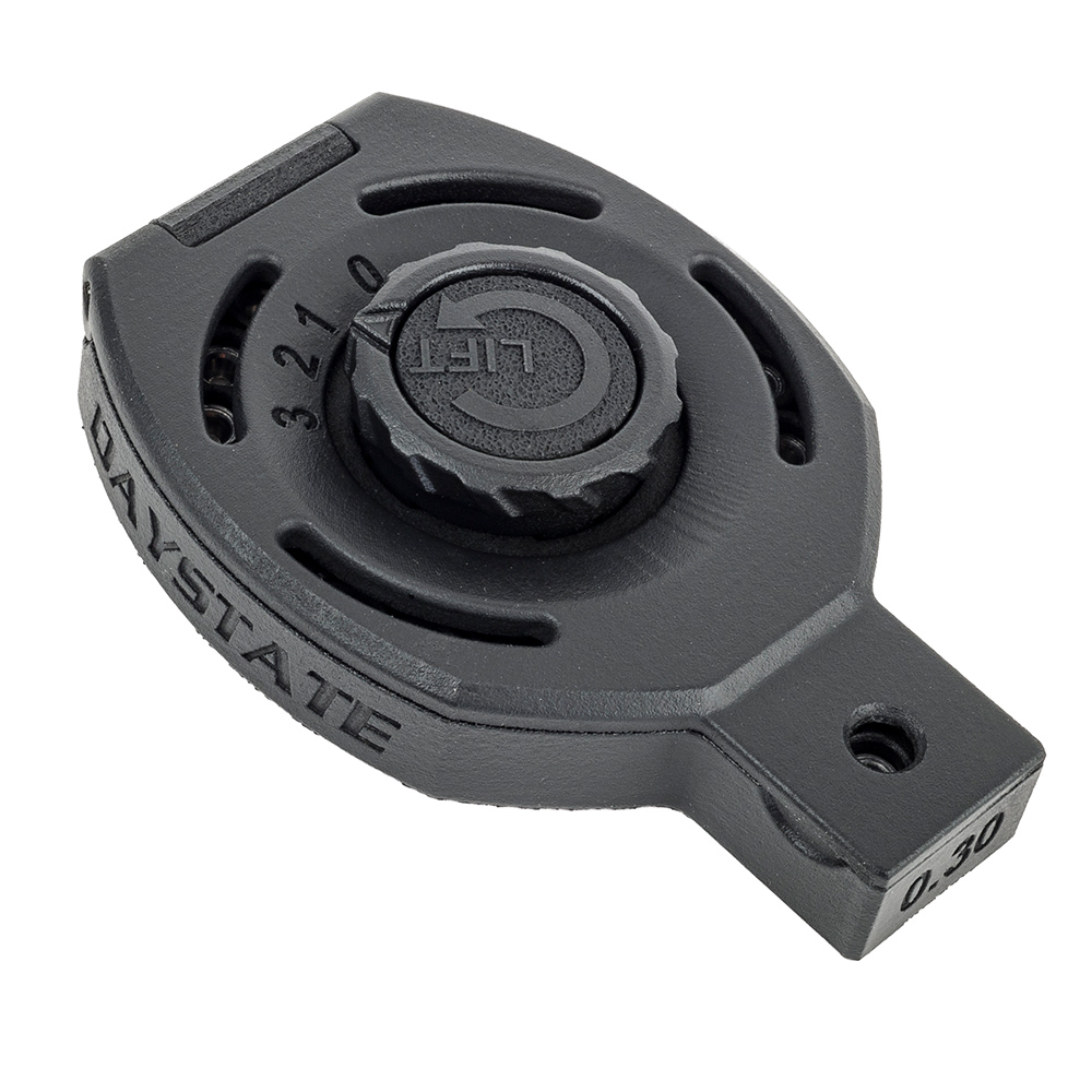 Front view of the New Quantum Hi-Capacity Magazine for Daystate and BRK Brocock PCP air rifles. It is available in .177, .22, .25 and .30 calibers